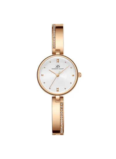 KENNETH SCOTT Women's Alloy Analog Watch K23506-RBKW - 28 mm